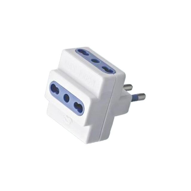 EXTRASTAR ADATTATORE SPINA 16A 3 PRESE 10/16A BIPASSO
