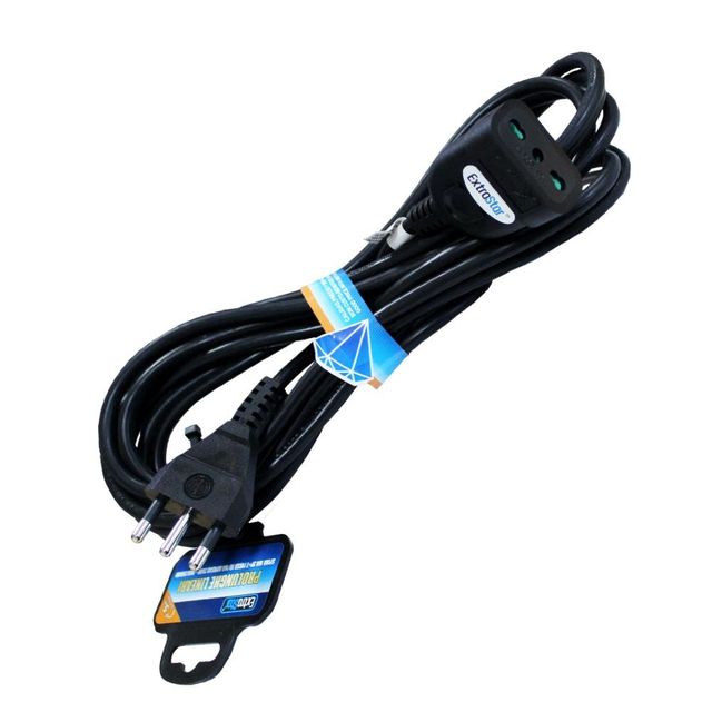 EXTRASTAR PROLUNGA LINEARI SPINA 16A 3X1.5MM 15M NERA