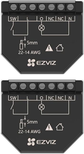 EZVIZ T35WM - RELE' WI-FI 1 CANALE - ENERGY MONITORING - TIMER ED AUTOMAZIONI -…