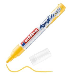 Edding 5300 acrylic marker fine, Giallo, Giallo, Medio, 2 mm, 3 mm, Inchiostro …