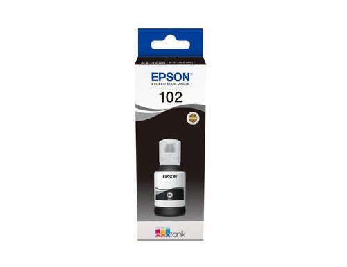 Epson 102 - 127 ml - nero - originale - serbatoio inchiostro - per EcoTank ET-1…