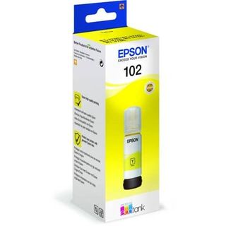 Epson 102 - 70 ml - giallo - originale - serbatoio inchiostro - per EcoTank ET-…