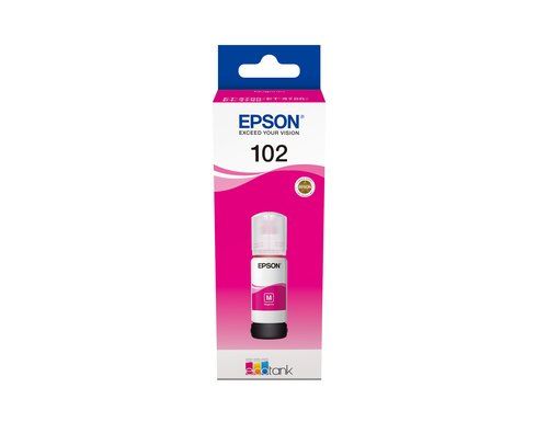 Epson 102 - 70 ml - magenta - originale - serbatoio inchiostro - per EcoTank ET…