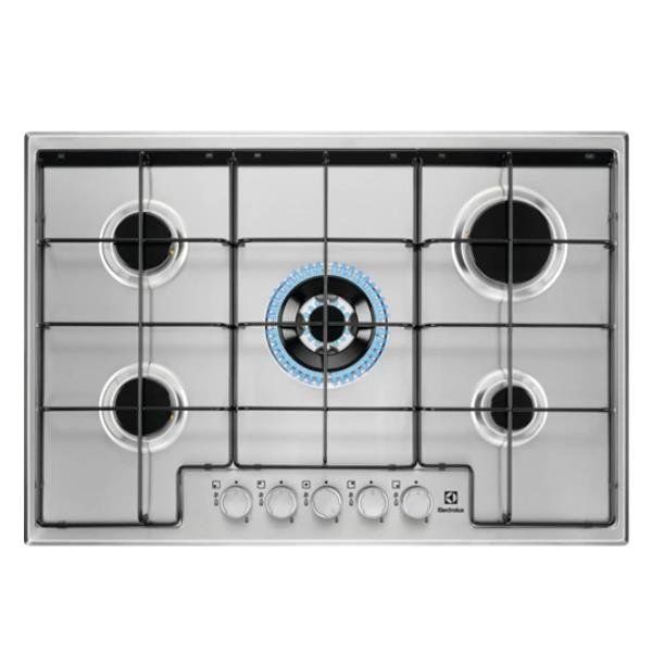 Electrolux Serie 300 Slim line EGS7534X - Piano cottura a gas - 5 piastre - Nic…