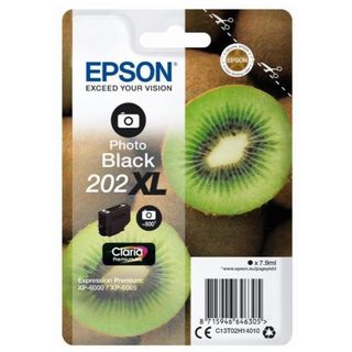 Epson 202XL - 7.9 ml - alta capienza - nero per foto - originale - blister - ca…