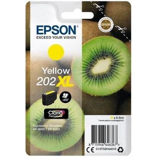 Epson 202XL - 8.5 ml - XL - giallo - originale - blister - cartuccia d'inchiost…