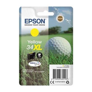 Epson 34XL - 10.8 ml - XL - giallo - originale - blister - cartuccia d'inchiost…