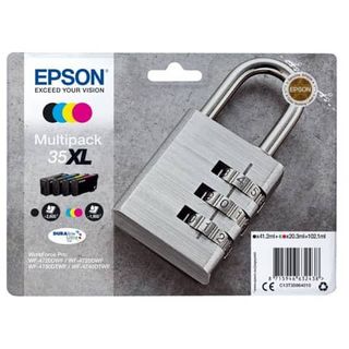 Epson 35XL Multipack - Confezione da 4 - XL - nero, giallo, ciano, magenta - or…