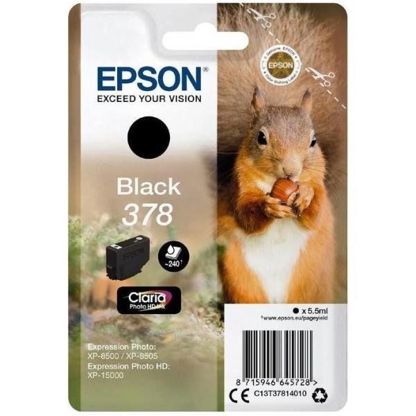 Epson 378 - 5.5 ml - nero - originale - blister - cartuccia d'inchiostro - per …