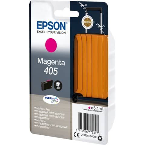 Epson 405 - 5.4 ml - magenta - originale - cartuccia d'inchiostro - per WorkFor…