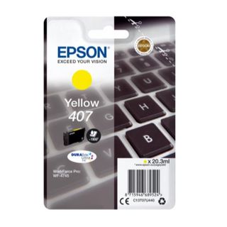 Epson 407 - 20.3 ml - taglia L - giallo - originale - cartuccia d'inchiostro - …