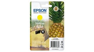 Epson 604 - 2.4 ml - giallo - originale - blister con radiofrequenza / allarme …