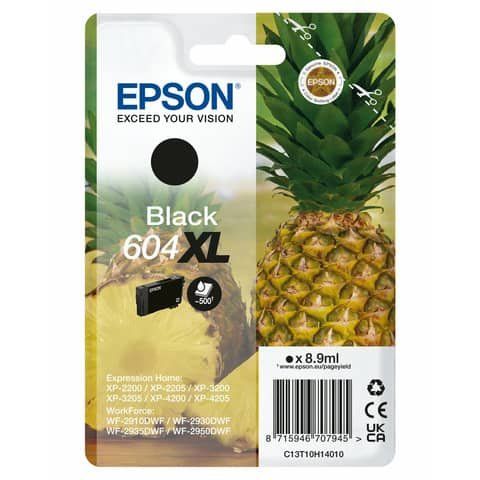Epson 604XL - 8.9 ml - XL - nero - originale - blister con radiofrequenza / all…