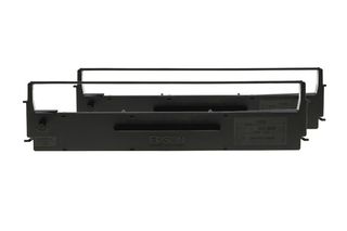 Epson Dualpack - Nero - nastro di stampa - per LQ 300, 300+, 300+II, 350
