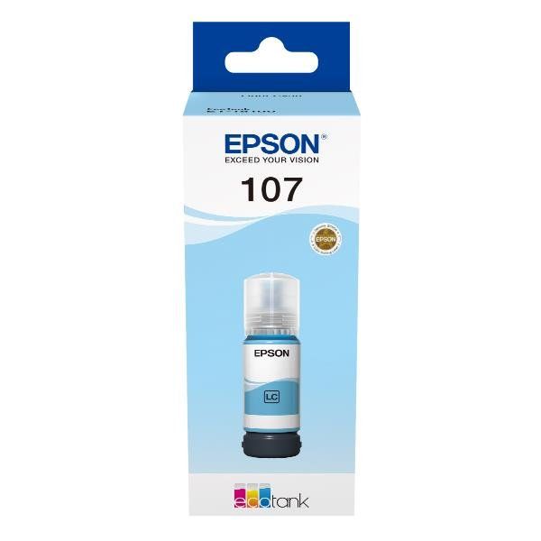 Epson EcoTank 107 - 70 ml - cyan chiaro - originale - ricarica inchiostro - per…