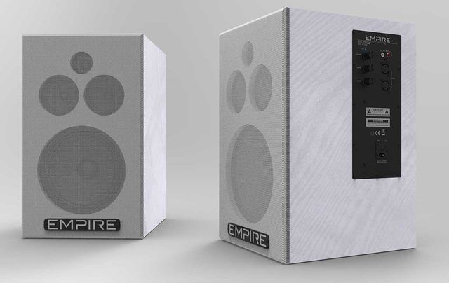 Empire Media HS-290, 2.0 canali, Cablato, 290 W, 48 - 20000 Hz, Nero, Bianco