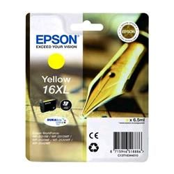 Epson 16XL - GrÃ¶Ãe XL - Gelb - Original - Tintenpatrone - fÃ¼r WorkForce WF-2…