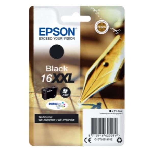 Epson 16XXL - 21.6 ml - XL - nero - originale - blister con radiofrequenza / al…