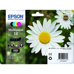 Epson 18 Multipack - 4er-Pack - Schwarz, Gelb, Cyan, Magenta - Original - Blist…