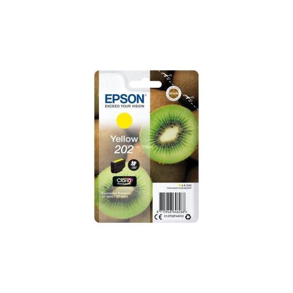 Epson 202 - 4.1 ml - giallo - originale - blister con allarme a radiofrequenza …