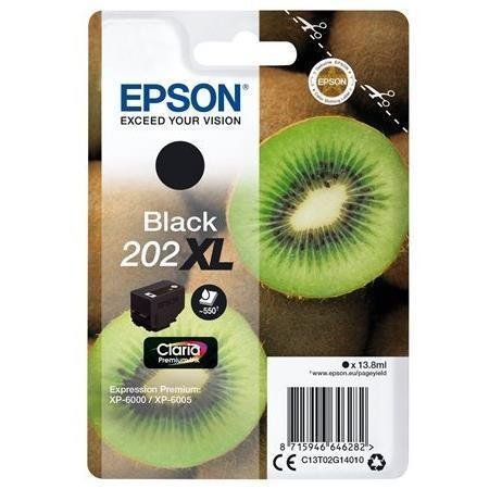 Epson 202XL - 13.8 ml - nero - originale - blister - cartuccia d'inchiostro - p…