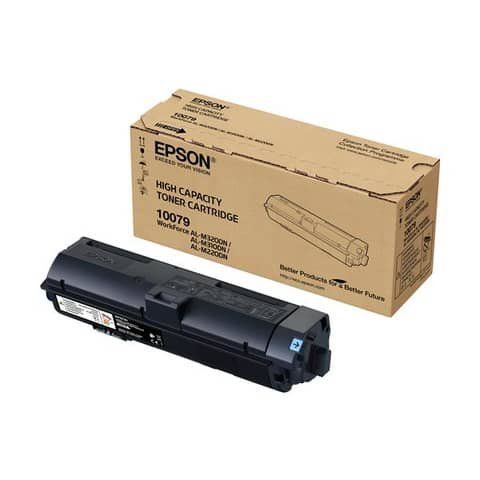 Epson S110079 - Alta capienza - nero - originale - cartuccia toner - per WorkFo…