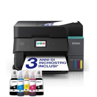 Epson EcoTank ET-4950, Ad inchiostro, Stampa a colori, 4800 x 1200 DPI, A4, Sta…