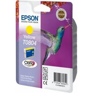 Epson T0804 - 7.4 ml - giallo - originale - blister - cartuccia d'inchiostro - …