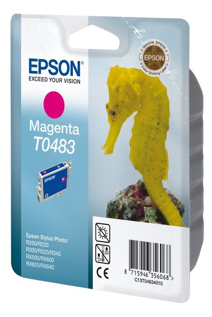 Epson T0483 - 13 ml - magenta - originale - blister con radiofrequenza / allarm…