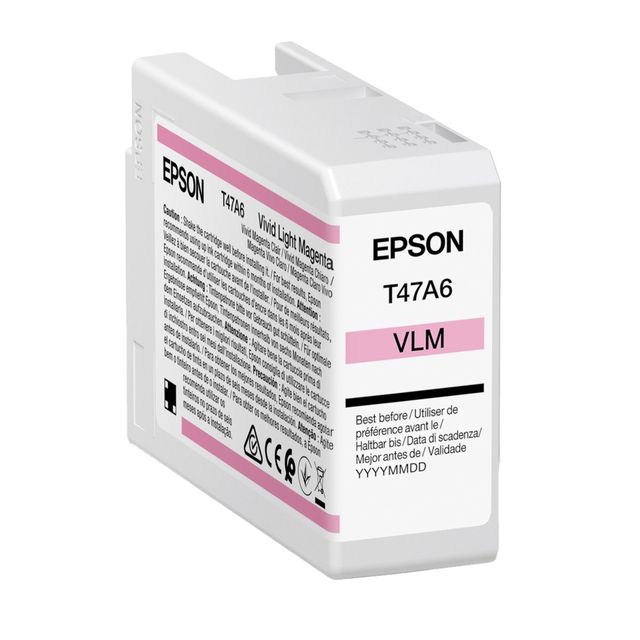 Epson T47A6 - 50 ml - magenta chiaro Vivid - originale - cartuccia d'inchiostro…