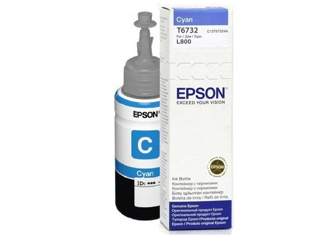Epson T6732 - 70 ml - ciano - originale - ricarica inchiostro - per Epson L1800…