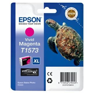 Epson T1573 - 25.9 ml - magenta Vivid - originale - blister - cartuccia d'inchi…