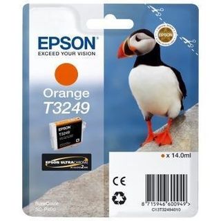 Epson T3249 - 14 ml - arancione - originale - cartuccia d'inchiostro - per Sure…
