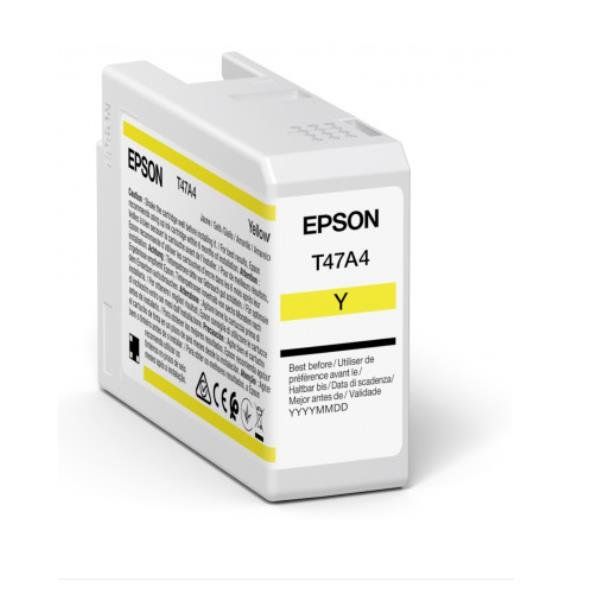 Epson T47A4 - 50 ml - giallo - originale - cartuccia d'inchiostro - per SureCol…