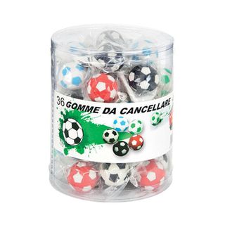 Espositore 36 gomme a palla Monikids colori assortiti 26NIK035