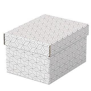 Esselte - Confezione regalo - small - 25.5 cm x 20 cm x 15 cm - bianco - pacco …