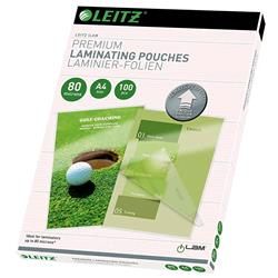 Esselte Leitz - Taschen fÃ¼r Laminierung - 100 - glÃ¤nzend, Crystal Clear - A4 …