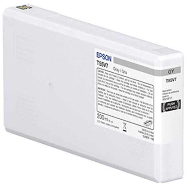 Epson T55W7 - 200 ml - grigio - originale - cartuccia d'inchiostro