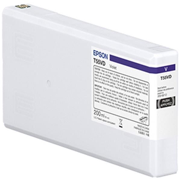 Epson T55WD - 200 ml - viola - originale - cartuccia d'inchiostro
