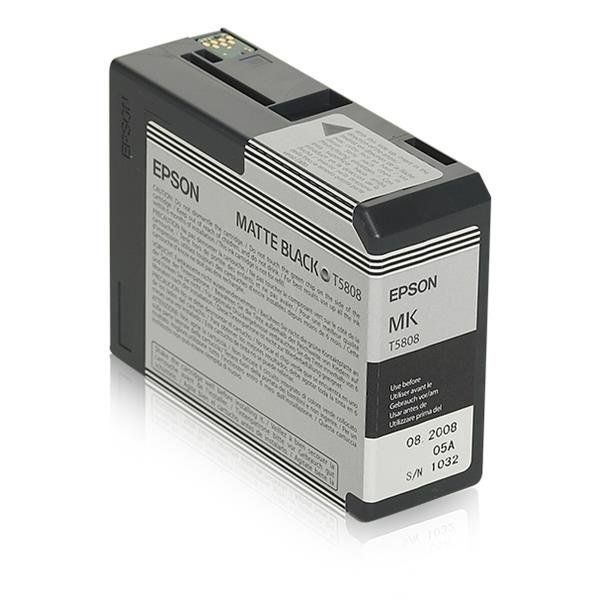 Epson T5808 - 80 ml - nero opaco - originale - cartuccia d'inchiostro - per Sty…