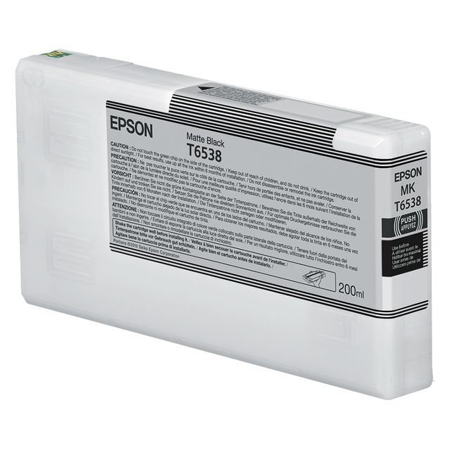 Epson T6538 - 200 ml - nero opaco - originale - cartuccia d'inchiostro