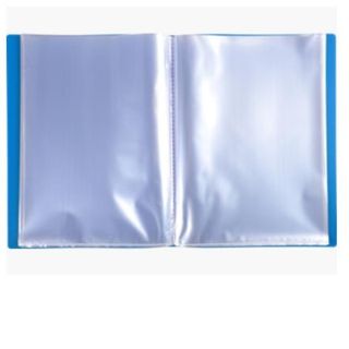 Exacompta - Porta listini - 10 compartimenti - per A4 - blu opaco