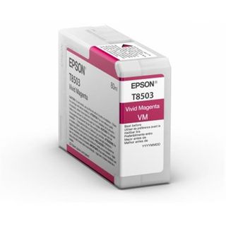Epson T8503 - 80 ml - magenta Vivid - originale - cartuccia d'inchiostro - per …