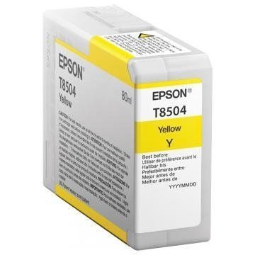Epson T8504 - 80 ml - giallo - originale - cartuccia d'inchiostro - per SureCol…
