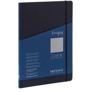 FABRIANO EQ PLUS FABRIC DARK BLUE LINES A4