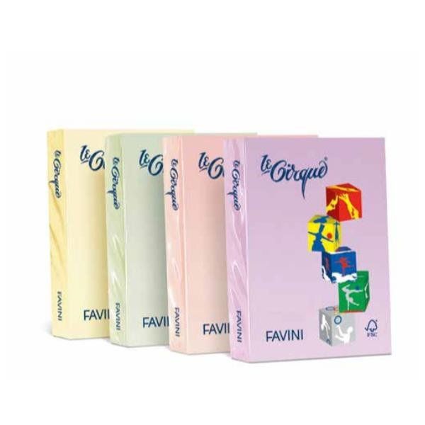 FAVINI Le Cirque - Avorio - A3 (297 x 420 mm) - 160 g/m² - 250 fogli carta comu…