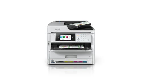 Epson WorkForce Pro WF-C5890DWF - Stampante multifunzione - colore - ink-jet - A4/Legal (supporti) - fino a 25 ppm (stampa) - 330 fogli - 33.6 Kbps - USB 2.0, Gigabit LAN, Wi-Fi(n), NFC, host USB 2.0