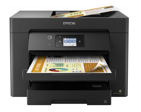 Epson WorkForce WF-7830DTWF - Stampante multifunzione - colore - ink-jet - A3 (297 x 420 mm) (originale) - A3 (supporti) - fino a 25 ppm (stampa) - 500 fogli - 33.6 Kbps - USB 2.0, LAN, Wi-Fi(n)