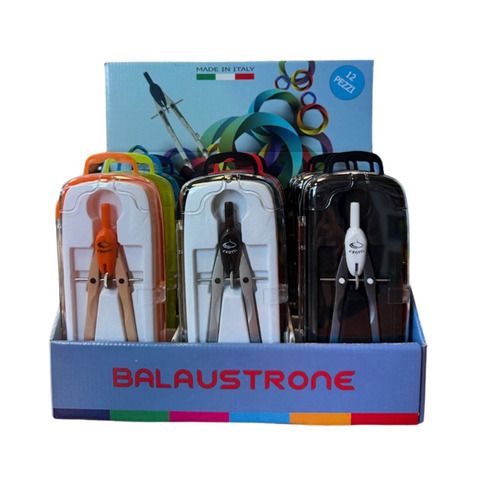 Espositore 12 balaustroni Eredi Crotti mod. 1000 - colori assortiti - 1000ESP