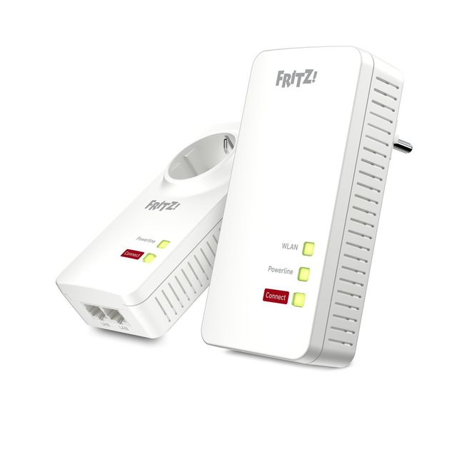 FRITZ!Powerline 1260E WLAN Set 1200 Mbit/s Collegamento ethernet LAN Wi-Fi Bian…